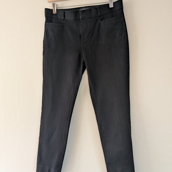 Banana Republic Black Low Rise Slim Ankle Sloan Pant Business Workwear Women's 4 - Picture 3 of 12